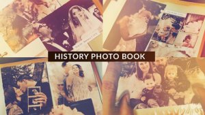 Videohive History Photo Book 22714746 Video Displays template preview