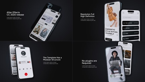 Videohive App Promo | 15 Pro Product Promo template preview