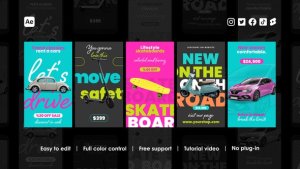 Videohive Discount Instagram Stories Product Promo template preview