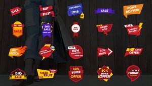 Videohive Sales Badges || After Effects Titles template preview