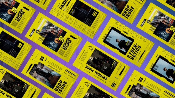 Videohive Microsc Kinetic Vertical Instagram Reel Product Promo template preview
