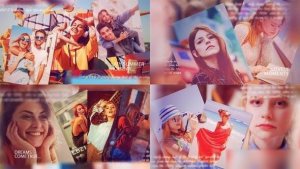 Videohive Photo Slideshow - Happy Memories Openers template preview