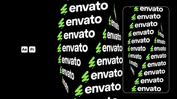 Videohive Kinetic Logos 05 Logo Stings template preview