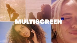 Videohive Multiscreen Slideshow Video Displays template preview
