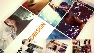 3D Cube Display 2 Video Displays template preview