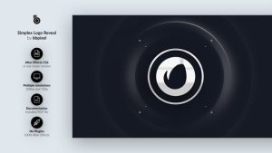 Videohive Simplex Logo Reveal Logo Stings template preview