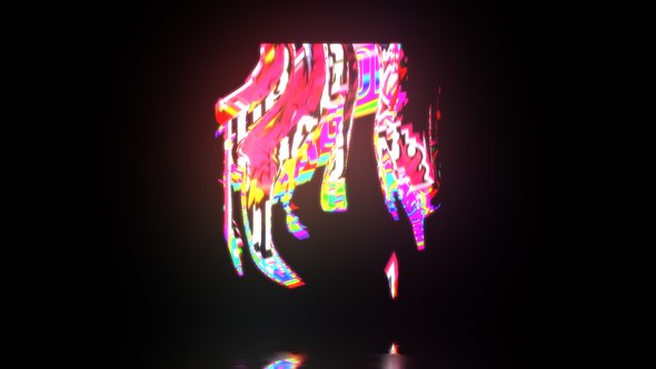 Videohive Color Glitch Logo Reveal 48517125 Logo Stings template preview