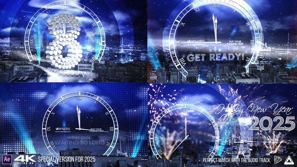 Videohive New Year Eve Party Countdown 2015 - After Effects Project Openers template preview