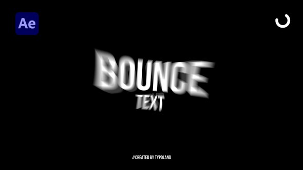 Videohive 100+ Bounce Text Animations Titles template preview