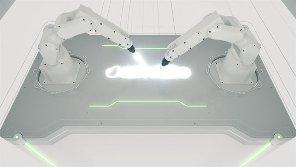 Videohive Robotic Logo Logo Stings template preview
