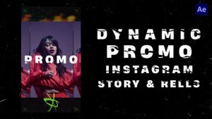 Dynamic Grunge Promo Instagram Story Openers template preview
