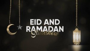 Videohive Golden Eid ad Ramadan Slideshow Ramadan template preview