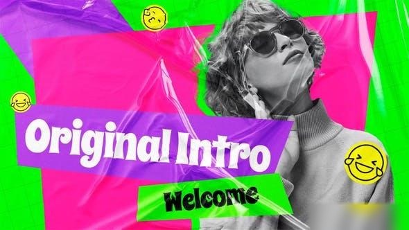 Videohive Original Blog Intro Openers template preview