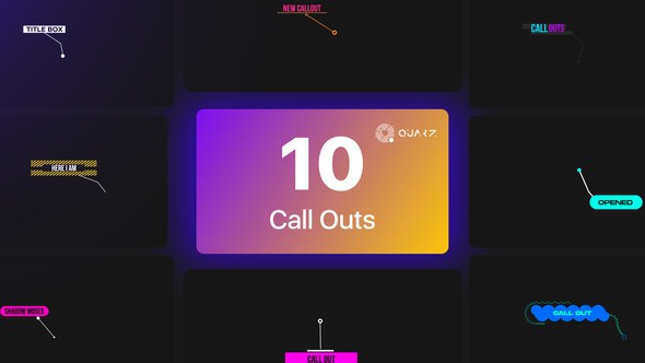 Videohive Call Out Titles Vol. 04 Titles template preview