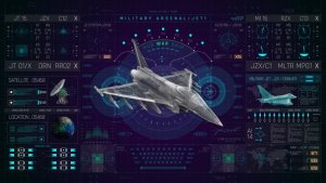 Videohive HUD PRO Military Jet Elements template preview