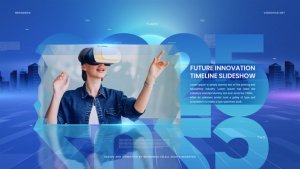 Videohive Future Innovation Timeline Slideshow Openers template preview