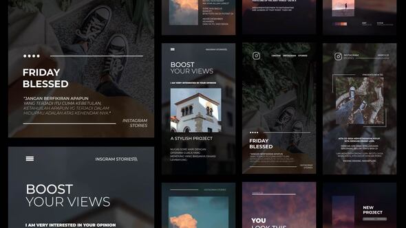 Videohive Instagram Stories | After Effects 51447830 Elements template preview