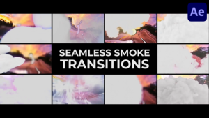 Videohive Seamless Smoke Transitions for After Effects 51118529 Elements template preview