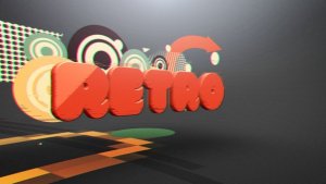 Retro Glitch Reveal Video Displays template preview