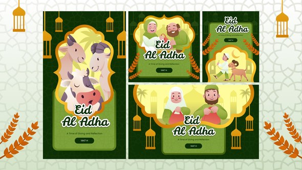 Eid Al Adha Openers template preview