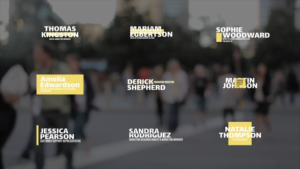 Videohive Glitch Lower Thirds 49040334 Elements template preview