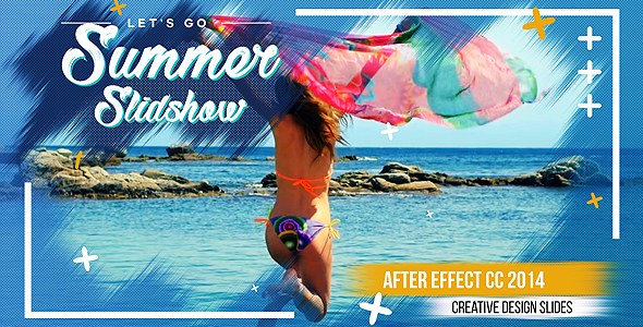Videohive Summer Slideshow 20846293 Video Displays template preview