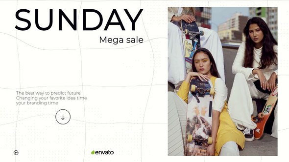 Videohive Minimal Urban Opener Openers template preview