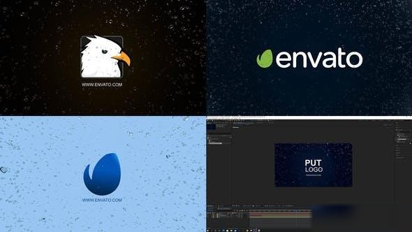 Videohive Water Circle Logo Intro Openers template preview