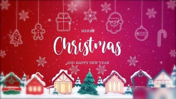 Videohive Christmas Intro I Christmas Opener 2 Openers template preview