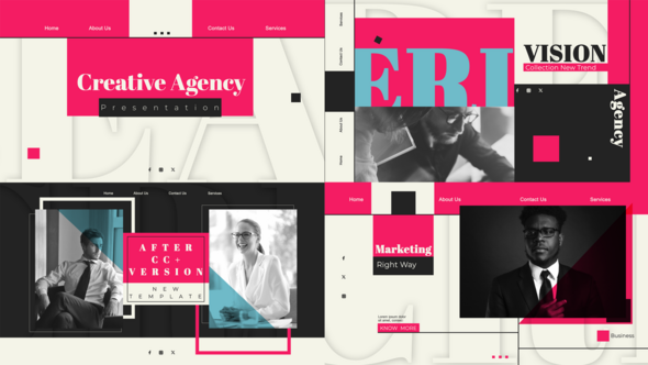 Videohive Creative Agency Presentation Product Promo template preview