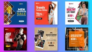 Videohive Fashion Promo Instagram Post V27 Product Promo template preview