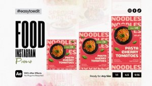 Videohive Instagram Promo V1 - Food Product Promo template preview