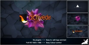 Videohive Retro Glitch Logo Logo Stings template preview