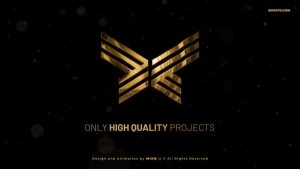 Videohive Gold Logo Opener 51740440 Logo Stings template preview