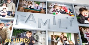 Videohive Family Photo Slideshow Video Displays template preview