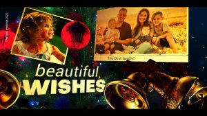 Videohive Merry Christmas and happy New year Video Displays template preview