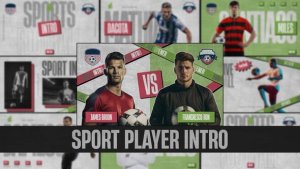 Videohive Sport Player Intro V2 Openers template preview