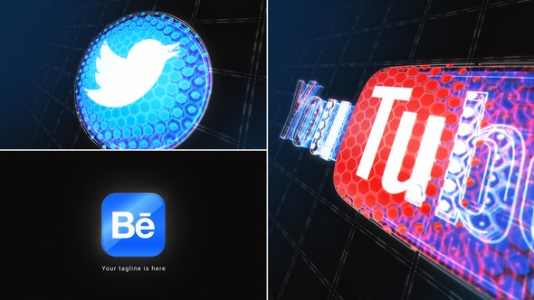 Videohive Technology Logo Reveal Logo Stings template preview
