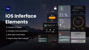 Videohive Phone UI Elements Elements template preview
