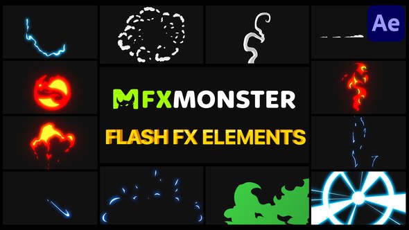 Videohive Flash FX Elements Pack 02 | After Effects Elements template preview