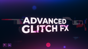 Videohive Advanced Glitch FX Titles template preview