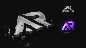 Splash Logo Premiere Pro template preview