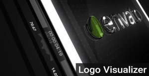 Logo Visualizer Video Displays template preview
