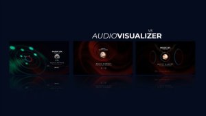 Videohive Audio Visualizer 0.5 Video Displays template preview