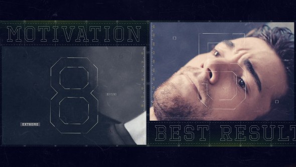 Sport Motivation Promo Video Displays template preview