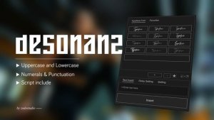 Videohive Animated Typeface - Desonanz Titles template preview