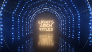 Videohive Lights Arch Titles Titles template preview