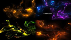 Videohive Particles Titles 4K Titles template preview