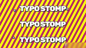Videohive Typography Stomp 50524493 Openers template preview