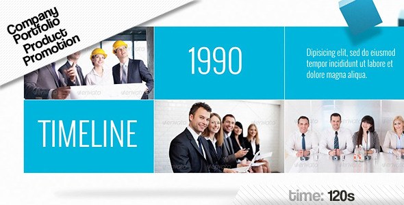 Videohive Company Portfolio or Product Promotion Openers template preview
